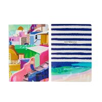 Amalfi Notebook Assorted 2pk [6]