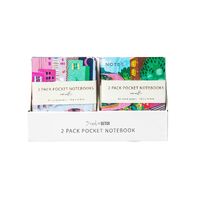 Amalfi Pocket Notebook 2pk- Asst Designs [12]